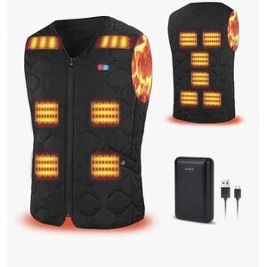 Heated Vest for Men Women, Lightweight Heating Vest with Battery Pack for Winter